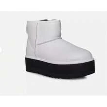 UGG Women's Classic Mini Platform Boot White 1130611 Brand New Sizes - White - View 2