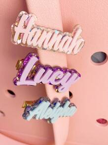 One Customized Acrylic Duckbill Clip, A Personalized Name Hair Accessory, A DIY Letter Gift Hair Clip, And A DIY Name Hair Clip. This Is An Excellent Gift That Is Highly Suitable For Giving To Good Friends At The Start Of The School Term. It's A Children's Hair Clip, A Customized Name Hair Clip, And A Customized Children's Hair Clip. It Is The Best Gift To Give To Friends On Mother's Day And Children's Day.