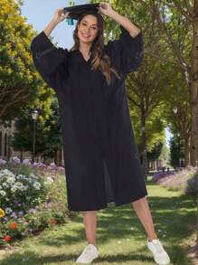 Toga de graduación de bachiller, toga de maestría