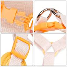 Dog Harness With Leash Set, No Pull Adjustable Reflective Step-In Puppy Pet Vest Harnesses For Small Medium Large Dogs And Cats