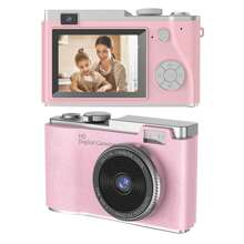 Dziecięca kamera do selfie, prezenty urodzinowe na Boże Narodzenie dla chłopców w wieku 6-9+, cyfrowe kamery wideo HD dla maluchów, przenośna zabawka dla chłopców w wieku 6, 7 i 8 lat