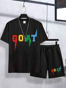 Pantaloncini sportivi casual e ampi per ragazzi, adatti per la primavera e l'estate.