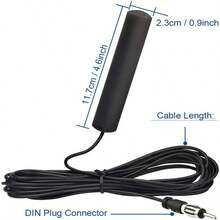 DAB Car Mounted Patch Radio Antenna, FM AM Car Radio Antenna, 4G GSM Car Patch Antenna - Black - View 3