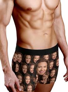 Personalized Boxers For Men – Customized Long Underwear With Face Photo, Funny And Unique Custom Face Boxer Briefs – Ideal Gifts For Boyfriend, Husband, Or Him – Cute, Colorful, Adorable, Novelty Underwear For Valentine's Day, Birthday, Anniversary, Christmas, Or Holiday,Dawg,Colorful,Cute,Adorable,Contracted,Funny,Custom,Unique,Customized,Personalized,Ideal Gifts For Him,Ideal Gifts For Her,Boyfriend,Girlfriend,Family,Friends,Her