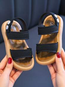 1 Pair Kids/Teens Versatile Breathable Soft Sole Anti-Slip Princess Sandals