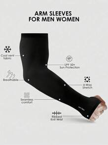 6 Pares de Mangas para Braços para Homens e Mulheres, Mangas de Compressão para Cobrir os Braços para Homens que Trabalham, Mangas Protetoras Contra Sol para Homens Proteção UV - Mangas Protetoras Contra Sol para Homens, Mulheres e Jovens, Acessórios de Halloween Escola, Luvas de Inverno