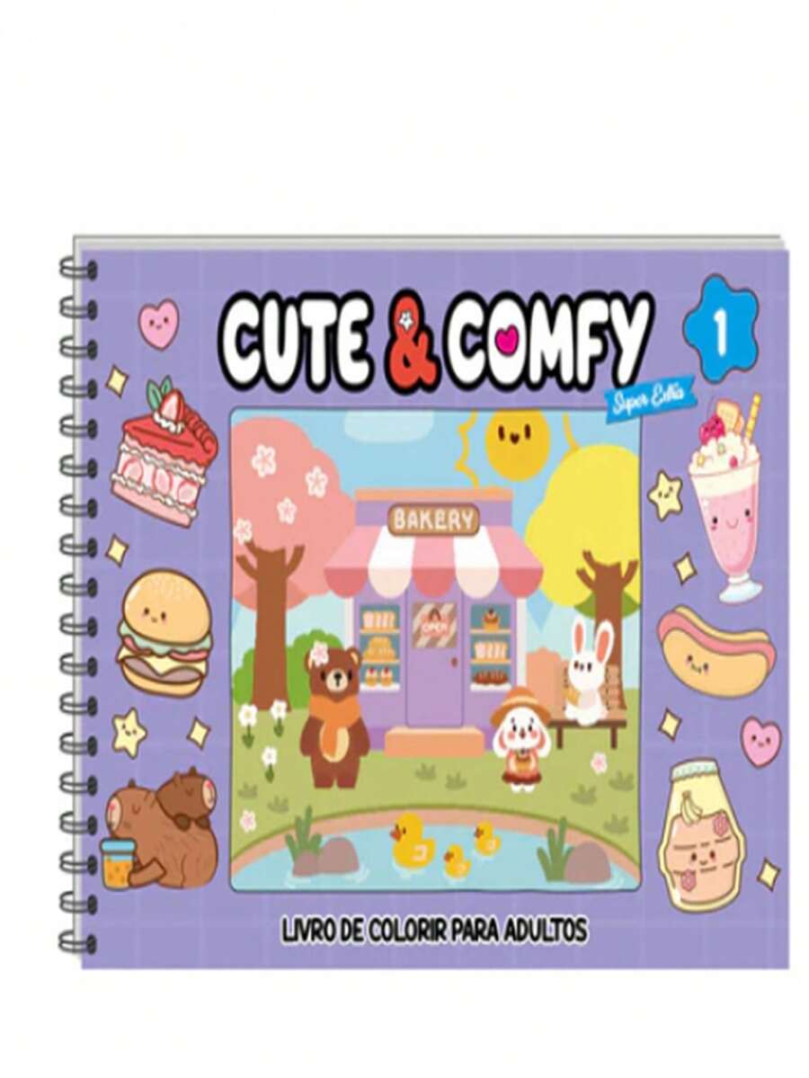 Coloring Book Drawing With 50 100 Or 170 Sheets - Cute-roxo - View 1