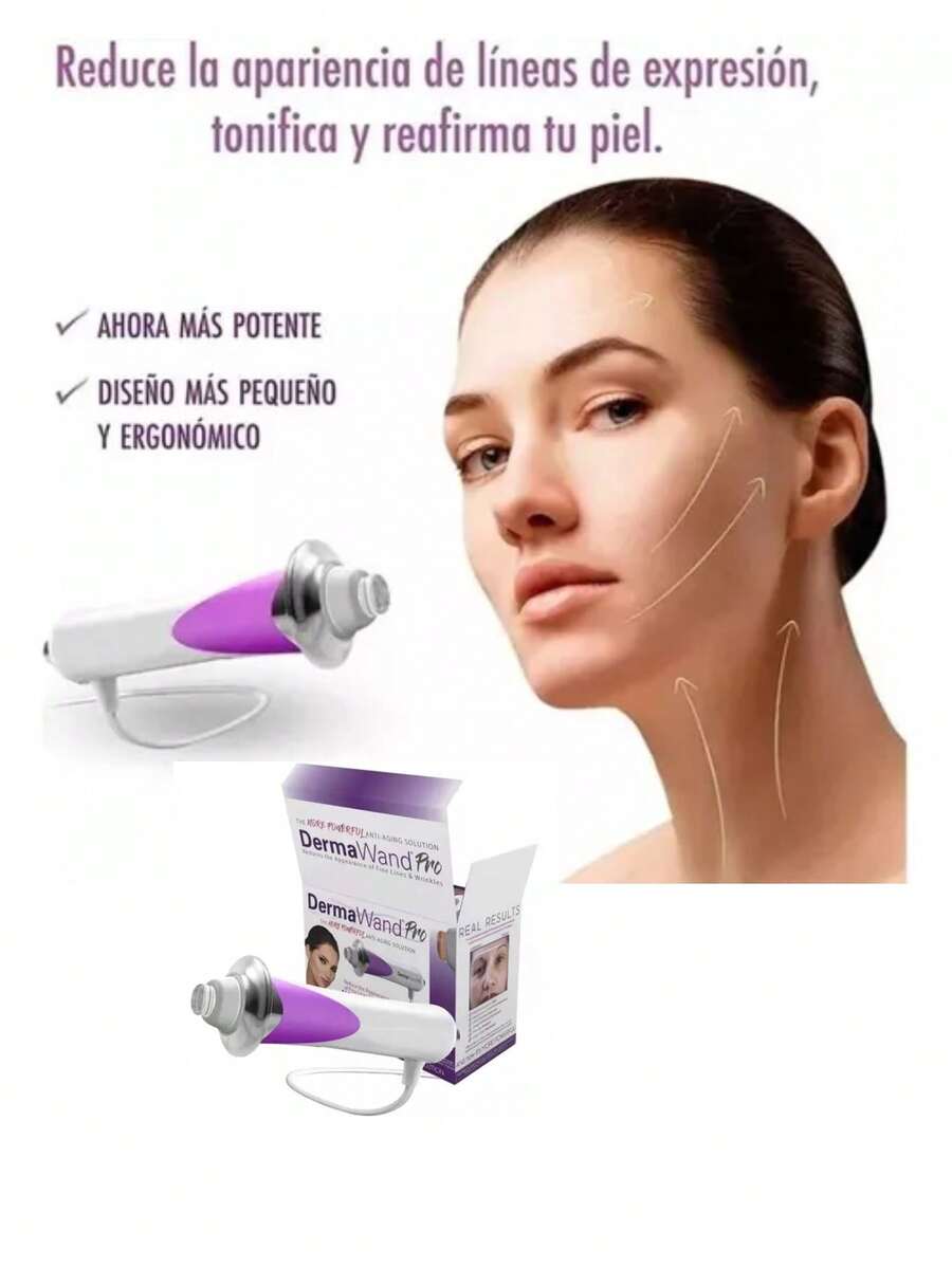 Dermawand Pro Tonific Antiarrugas Antiedad Masajeador Facial de alta potencia