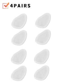 5 paires de coussins de protection en gel de silicone pour l'avant-pied, coussins de massage antidérapants et épaissis
