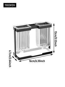 1/5 pièces Étagère de rangement pour épices et divers dans la cuisine, Porte-bouteilles d'assaisonnement de grande capacité pour armoire, Porte-baguettes, Crochets pour ustensiles de cuisine, Organisateur de papier essuie-tout et film alimentaire, Installation sans perçage, Accessoires de cuisine, Décoration d'intérieur