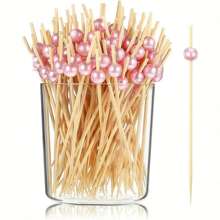 250pz/50pz - Ciotoline per Charcuterie con Stecchini, Coppette per Spuntini/Aperitivi in Carta da 14 once con Stecchini per Cocktail. Contenitori in Carta Kraft Marrone per Patatine Fritte, Coni Monouso per Popcorn, Accessori per Feste (50 Coppette + 200 Stecchini)