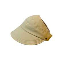 1pc Summer Women's Large Brim Empty Top Sun Hat, Foldable Quick Dry Summer Beach Women's Outdoor Hollow Top Widened Brim Baseball Cap Peaked Cap Beach Essential