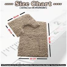 VELVETIO Bath Mat Set Zero Twist Soft Pedestal Mats Non Slip Toilet Bathroom Rug 2PC - Natural - View 8
