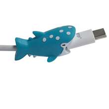 Protector de cable animal bite - Negro - Ver 5