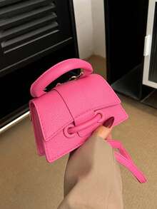 Fashion Customized Handbag Personalized Shoulder Crossbody Small Square Bag Wedding Party Must Have Bachelor Party Greatest Gift For Bride Girlfriend Honeymoon - Multicolor - View 6