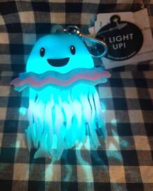 Plush Keychains - Blue and Pink - View 3