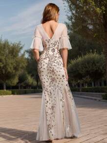 Women Elegant Party Dress, Cocktail Attire, Wedding Guest Dress, Prom Dress