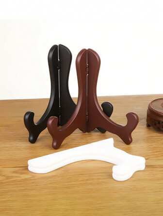 1 pezzo Cavalletto portatile, supporto per piatti, supporto espositivo, cornice portafoto, accessori per la decorazione di casa, salotto, ufficio, adatti per matrimoni, compleanni, decorazione domestica, tavoli, feste e arredamento di casa