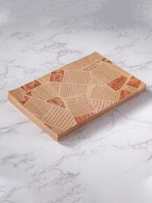 100 pièces de papier anti-huile, papier de hamburger, frites et poulet frit, papier absorbant l'huile, papier de cuisson, papier d'emballage pour sandwich, style de journal avec imprimé rétro de journal pour doublures alimentaires