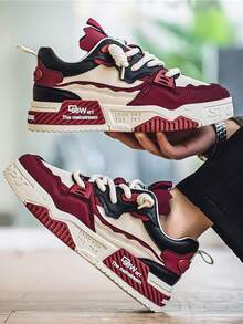 2025 New Couple Cork Slippers Male Female Same Word Casual Student Fashion Comfortable Japanese Cool Dragging Flat Slippers Casual Slippers Sports Slippers Thick Bottom Fashion - Burgundy - View 6