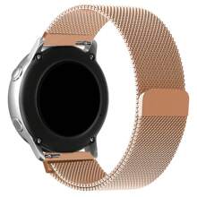 CTPOR 1 pieza Banda de reloj deportivo de malla de metal compatible con para hombres y mujeres, adecuada para Banda de reloj de 18mm, 20mm, 22mm, compatible con Series, Rosa, Plata, Negro, modelos múltiples, de acero inoxidable resistente al óxido, apta para todas las tallas de muñeca, reemplazable, regalo