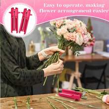 Narzędzie do usuwania kolców z róż Narzędzie do usuwania kolców z róż Narzędzie do usuwania liści Narzędzie do czyszczenia kwiatów Obcinacz do usuwania liści do domu Sklep z kwiatami Ogrodnictwo Kompozycje kwiatowe - Wielokolorowe - Zobacz 3