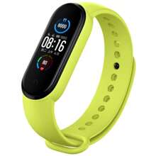 Cinturino per Mi Band 6 5 4 3 7, bracciale sportivo in silicone, cinturino sostituibile morbido per accessori per cinturino Mi Band 7 5 4