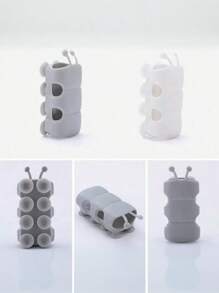 Universal Caterpillar Shower Shelf No Punch Bathroom Suction Cup Bracket Removable Holder Powerful Adsorption Shower Head Holder Adjustable Base Bathroom Installation-Free Shelf Ins Style Bathroom Accessory Gods, No Punch Caterpillar Shower Shelf Back To School Bathroom Accessories