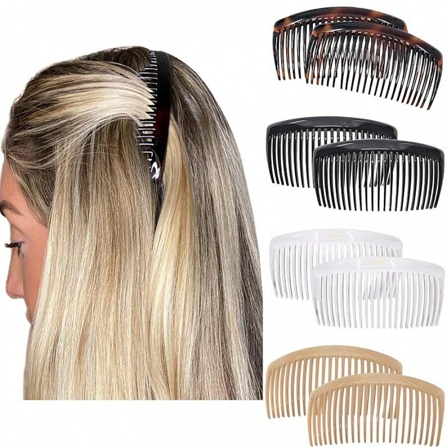 Combs - Brown, Black, Beige, Clear - View 1