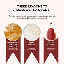 WhsHeria 深红酒红色宝石红色凝胶指甲油，1 件勃艮第红色凝胶指甲油深红色指甲油凝胶高光泽可去除 UV 凝胶指甲法式指甲美甲沙龙 DIY