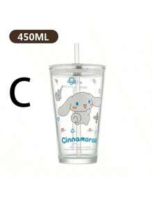 Sanrio 1PC Sanrio Cute Cartoon Hello Kitty 9.47-Ounce Insulated Stainless Steel Coffee Cup With Handle And Lid, Cute , Suitable For Office Or Outdoor Use As A Water Cup, Perfect Gift For Family And Friends,