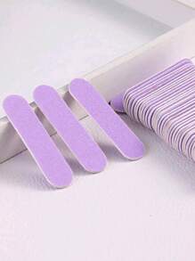 100 Mini Nail File, Double-Sided Nail Polisher, Lovely Female Nail Care Tools, Polishing File, Trimmer, Sandpaper, Polishing File, Nail File, Nail File Board, Nail Sand Block, File, Nail File Party Birthday Gift, Wedding Birthday Decoration