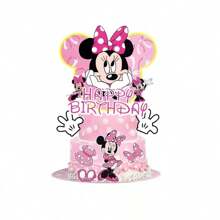 Disney Disney 25pcs Disney Cake Topper,Cupcake Toppers, Birthday Decorations, Theme Party Supplies, Birthday Decorations, Cake Decorations Mother's Day Graduation