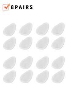 5 paires de coussins de protection en gel de silicone pour l'avant-pied, coussins de massage antidérapants et épaissis