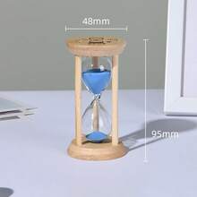 木制夜光计时器，竹制夜光计时器 - 1/3/5/15/30 分钟计时器，适用于刷牙、游戏、教室、家庭、办公室、烹饪