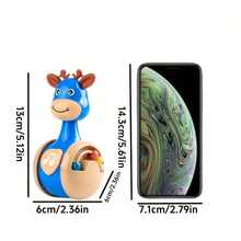 Juguete de vaso deslizante de cervatillo, sonajero educativo temprano, regalo de juguete para bebé y niño, taza, juguetes nuevos para recién nacido, juguetes de cuna para bebé, juguetes para niño bebé - Multicolor - Ver 12