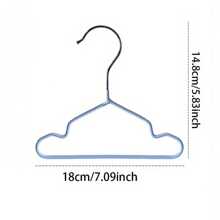 10pcs Mini Metal Pet Clothes Hangers, Pet Apparel Storage, Small Dog Cat Clothes Racks