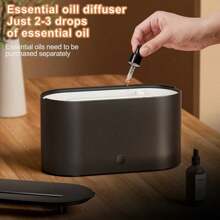 6 Colors Simulated Flame Humidifier - Single Room Humidifiers With Realistic Smoke Design, Aromatherapy Diffuser, Night Light, And Essential Oil Capability For Home, Office, And Gift Ideas