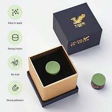 1pc Billiard Cue Care Chalk Powder, Billiard Accessories - Green - View 2