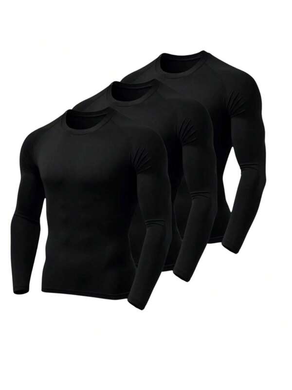 Camisa Térmica Masculina Blusa térmica Com Proteção Uv50+
