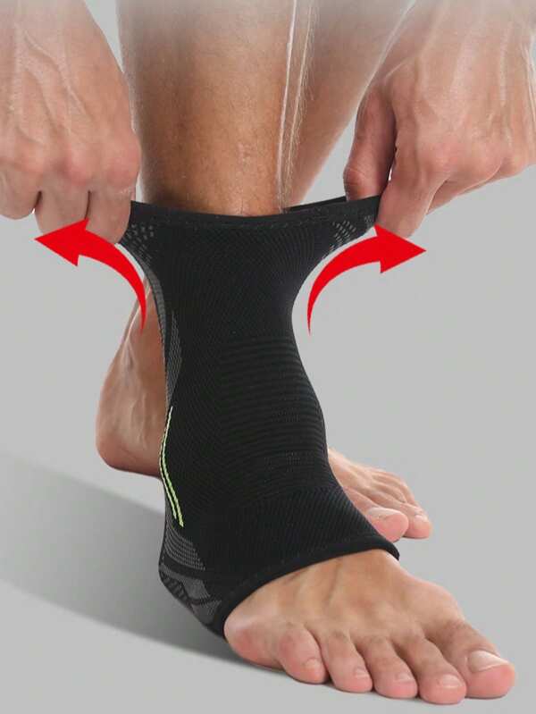 1pc Ankle Compression Sleeve, Breathable And Comfortable, Suitable For Sports And Daily Wear Tightening Leg Guard