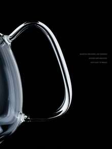 1 Pc Elegant Glass Teapot With Stainless Steel Infuser - Thick Heat-Resistant Glass Kettle, Suitable For Perfect Steeping, Great For Tea Lovers Back To School