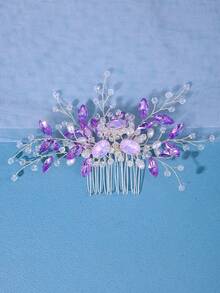 مجموعة سيراميك رومانسية مكونة من 3 قطع مشط شعر وكليب شعر، أكسسوارات تصفيف فستان برتقالي، بوهيمي أخضر زيتوني، عرائس عصرية سوداء لحفل الزفاف