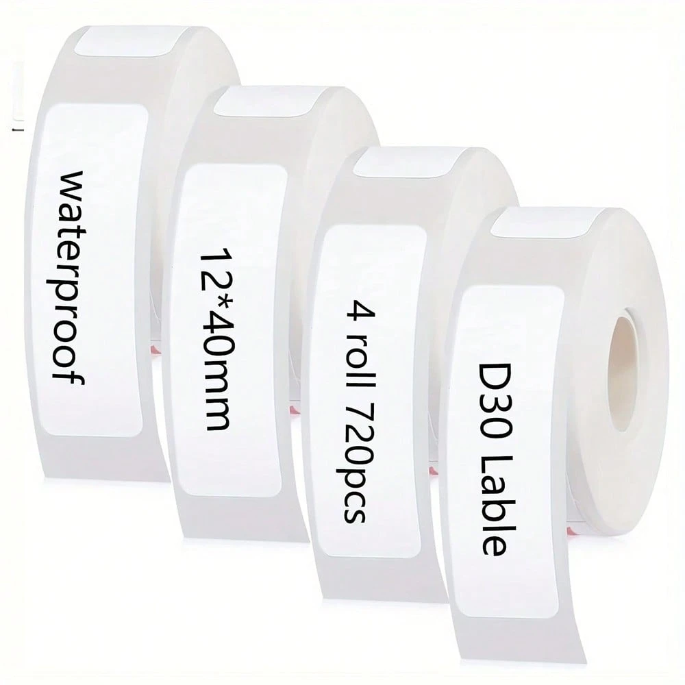 Vhbw Rouleau D'étiquettes + Support 62mm X 100mm (300 étiquettes