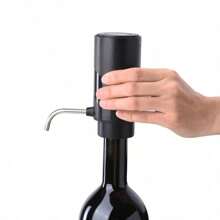 Automatic Electric Wine Opener And Decanter - Fast Smart Red Wine Bottle Opener & Dispenser. One-Touch Operation To Automatically Open And Pour Wine, With Built-In Decanting. Can Open Over 30 Bottles On A Single Full Charge.