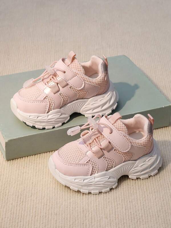 Girls' Soft Sole Breathable Athletic Running Shoes, 2025 New Student Footwear, Boys' & Girls' Retro Sports Sneakers, Big Kids