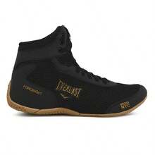 Forcek Casual Women's Men's Training Gym Tennis Boot - 黑金 - 查看 2