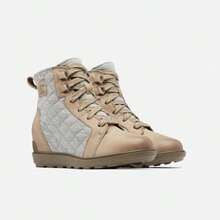 Sorel Evie II NW Lace Boots Women US 5 Omega Taupe Suede Ankle Bootie NL5024-264 - Màu be - Xem 1