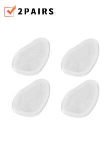 5 paires de coussins de protection en gel de silicone pour l'avant-pied, coussins de massage antidérapants et épaissis