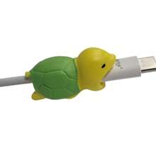 Protector de cable animal bite - Negro - Ver 4